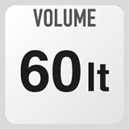 Load image into Gallery viewer, GIVI EA119BK Waterproof 60 Litre Roll Bag - Black