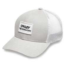 Load image into Gallery viewer, Oakley B1B HDO Patch Trucker Hat Stone Gray