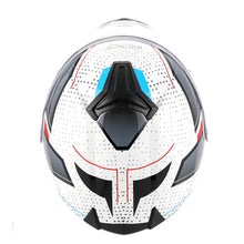 Load image into Gallery viewer, RXT 918 Flip-Up Fusion Gloss White/Black/Red Helmet