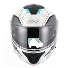Load image into Gallery viewer, RXT 918 Flip-Up Fusion Gloss White/Black/Red Helmet