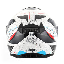 Load image into Gallery viewer, RXT 918 Flip-Up Fusion Gloss White/Black/Red Helmet