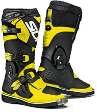 Load image into Gallery viewer, Sidi Flame Youth Boot - Yellow Fluro Black