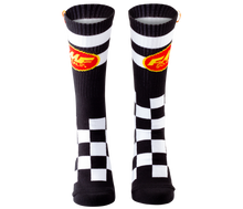 Load image into Gallery viewer, FMF Checkers Socks - 2 Pack (1 Black/ 1 White)