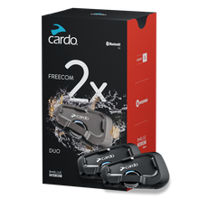 Load image into Gallery viewer, Cardo FREECOM 2X (JBL Audio) Bluetooth Intercom - DUO KIT
