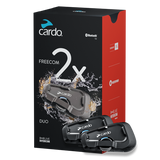 Cardo FREECOM 2X (JBL Audio) Bluetooth Intercom - DUO KIT