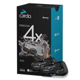 Cardo FREECOM 4X (JBL Audio) Bluetooth Intercom - DUO KIT