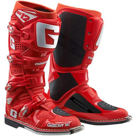 Gaerne SG-12 Motocross Boots - Red - MotoHeaven