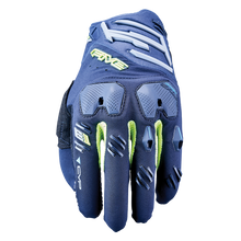 Load image into Gallery viewer, Five E1 Enduro Gloves - Navy/Fluro