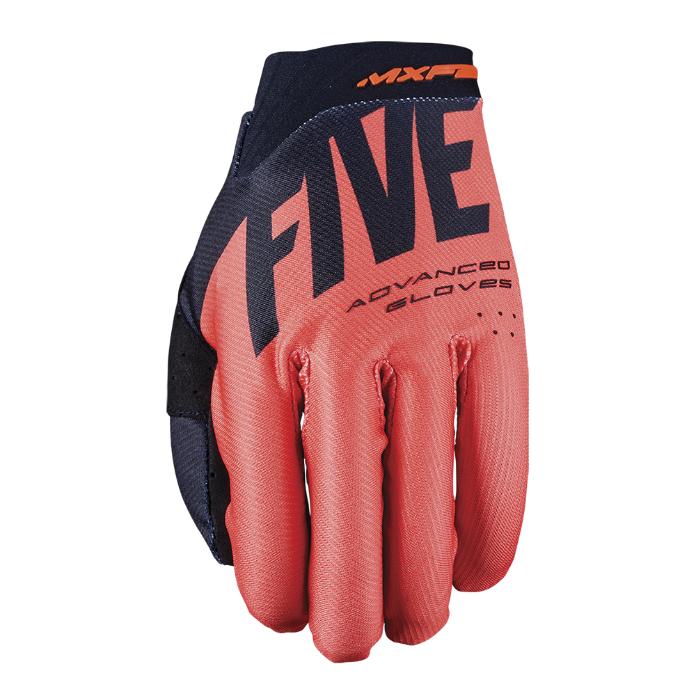 Five MXF-2 Evo Split Gloves - Black/Orange