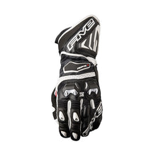 Load image into Gallery viewer, Five RFX-1 Motorcycle Gloves - Black/White