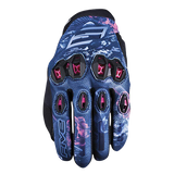 Five Stunt Evo 2 Woman Waterproof Gloves - Flowers Pink