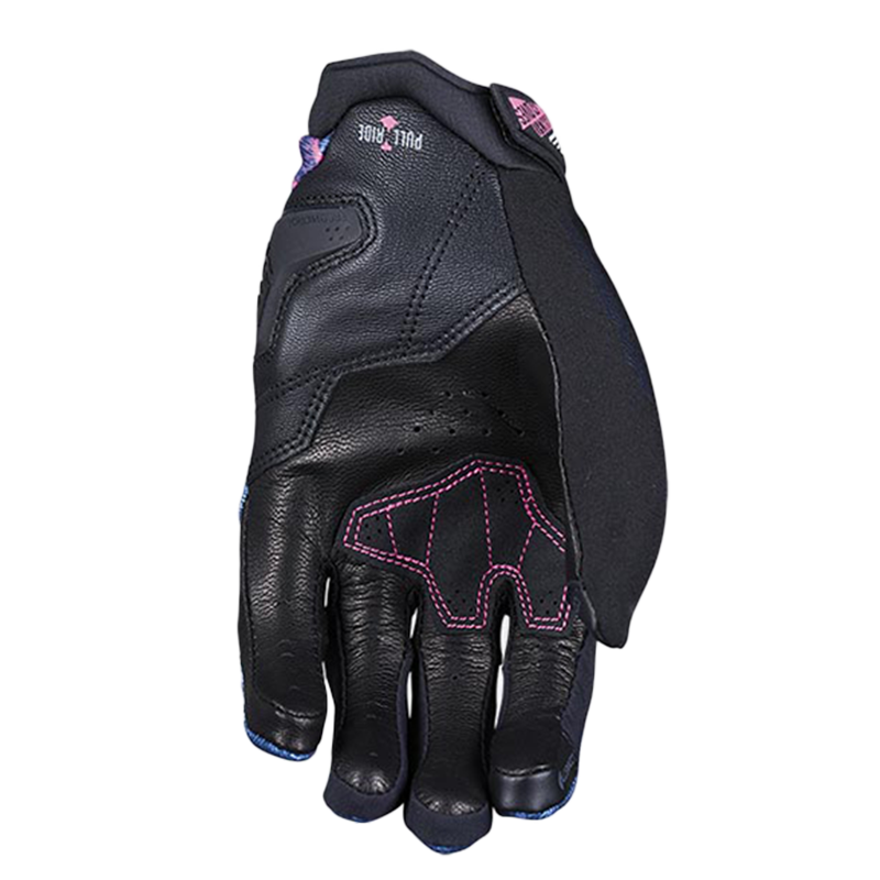 Five Stunt Evo 2 Woman Waterproof Gloves - Flowers Pink