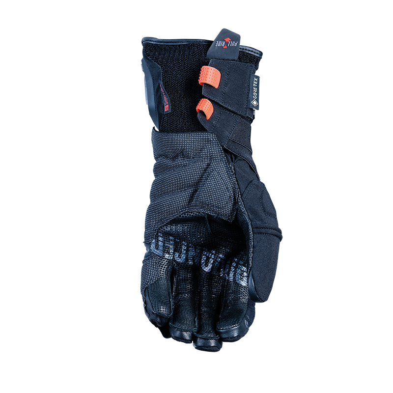 Five TFX-1 Gore-Tax Motorcycle Gloves - Black/Grey