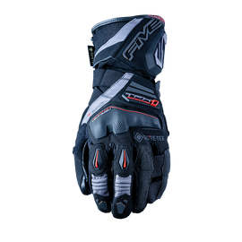 Five TFX-1 Gore-Tax Motorcycle Gloves - Black/Grey