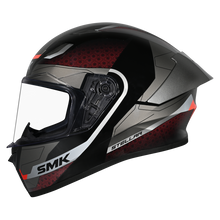 Load image into Gallery viewer, SMK Stellar Sport Flight (GL236) Full Face Helmet - Black/Red/Grey