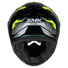 Load image into Gallery viewer, SMK Typhoon 06 Rival (GL254C) Full Face Helmet - Black/Green/Yellow