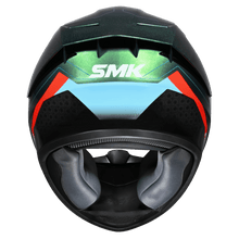 Load image into Gallery viewer, SMK Stellar Sport Flight (GL257C) Full Face Helmet - Black/Blue/Orange