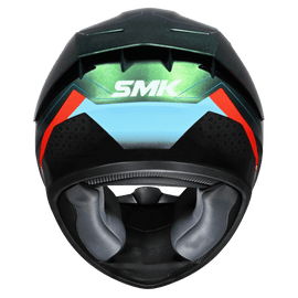 SMK Stellar Sport Flight (GL257C) Full Face Helmet - Black/Blue/Orange