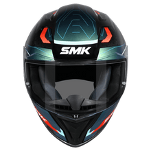 Load image into Gallery viewer, SMK Stellar Sport Flight (GL257C) Full Face Helmet - Black/Blue/Orange