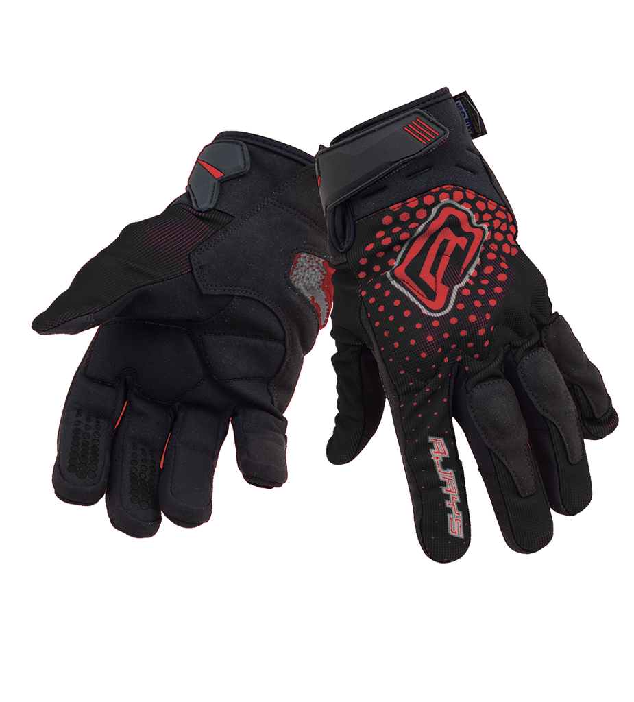 Rjays Dune Gloves - Black/Red