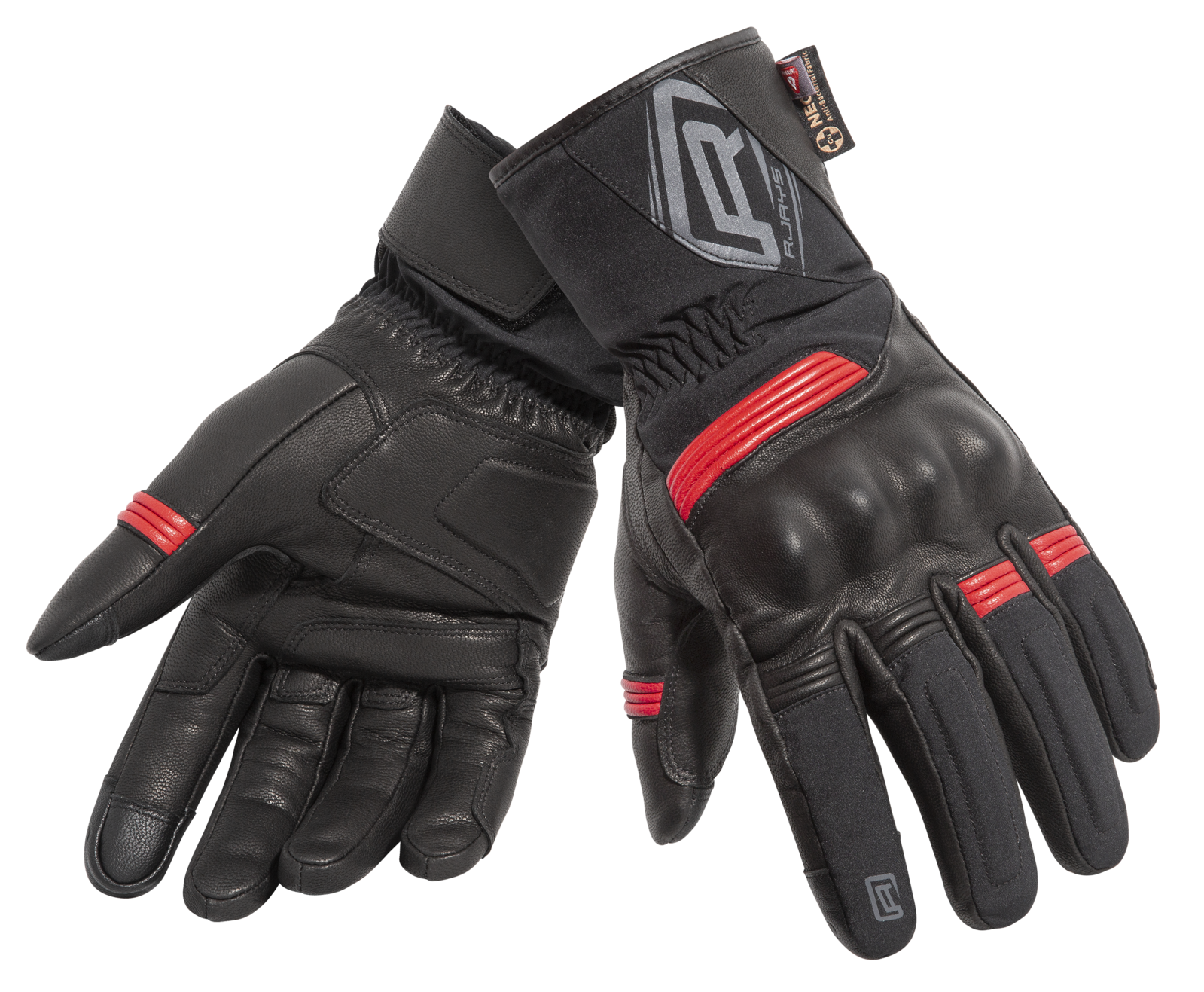 Rjays Tourer Gloves - Black/Red