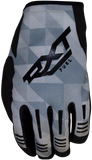 RXT Fuel MX Silver/Black Gloves