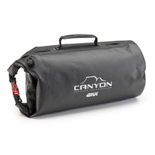 Load image into Gallery viewer, Givi Waterproof Cylinder Cargo Roll-Up Bag With Yellow Interior - 20L