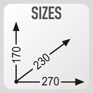 GIVI GRT716 Waterproof 20 Litre Tank Bag - Black