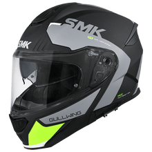 Load image into Gallery viewer, SMK Gullwing Kresto (MA264) Helmet - Matt Black Grey Yellow