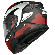 Load image into Gallery viewer, SMK Gullwing Sonic (MA231) Flip-up Helmet - Matt Black/Red/White