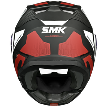Load image into Gallery viewer, SMK Gullwing Sonic (MA231) Flip-up Helmet - Matt Black/Red/White