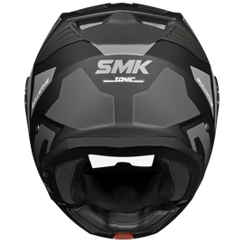 SMK Gullwing Sonic (MA266) Flip-up Helmet - Matt Black/Grey