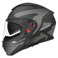 Load image into Gallery viewer, SMK Gullwing Sonic (MA266) Flip-up Helmet - Matt Black/Grey
