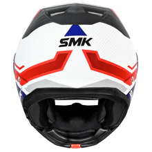 Load image into Gallery viewer, SMK Gullwing Supertour (GL153) Flip-up Helmet - White/Blue/Red