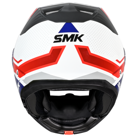 SMK Gullwing Supertour (GL153) Flip-up Helmet - White/Blue/Red