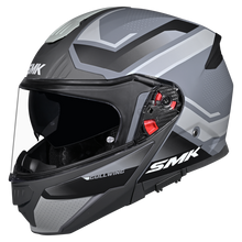 Load image into Gallery viewer, SMK Gullwing Supertour (MA661) Flip-up Helmet - Matt Grey/White