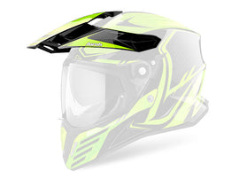 Airoh Commander Carbon Replacement Peak  - Yellow Gloss
