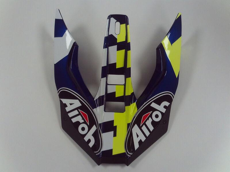 Airoh Twist 2.0 Frame Replacement Peak  - Blue Gloss