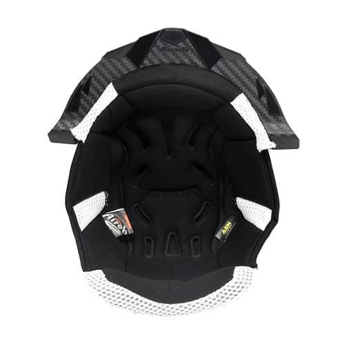 Airoh Twist 2.0 Crown Liner - Black/White -  2XL