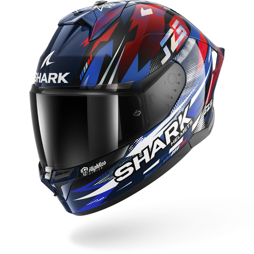 SHARK SKWAL CUP REPLICA ZARCO GP DE FRANCE CARBON BLU