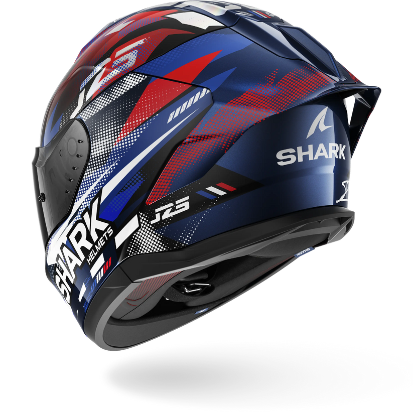 SHARK SKWAL CUP REPLICA ZARCO GP DE FRANCE CARBON BLU