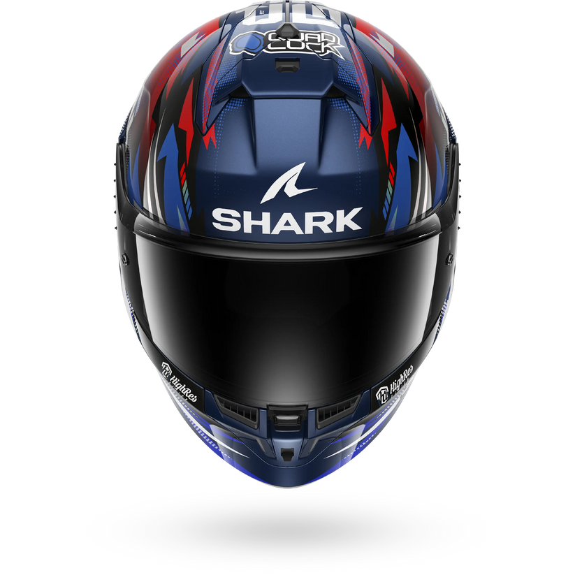 SHARK SKWAL CUP REPLICA ZARCO GP DE FRANCE CARBON BLU