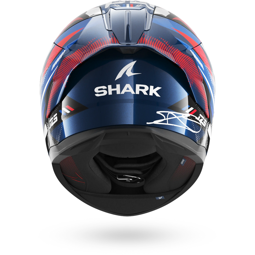 SHARK SKWAL CUP REPLICA ZARCO GP DE FRANCE CARBON BLU