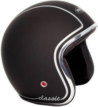 Load image into Gallery viewer, RXT A611C Classic Matte Black/Silver Helmet w/No Studs
