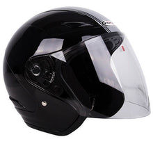 Load image into Gallery viewer, RXT A218 Metro Retro Black/Light Silver Helmet