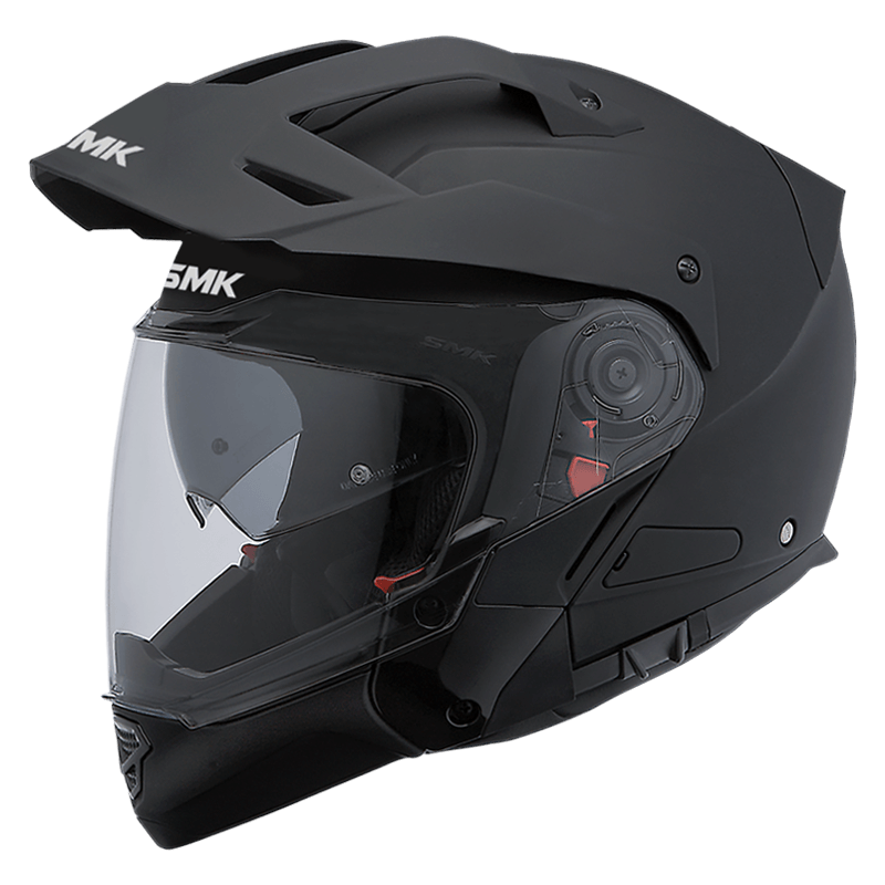 SMK Hybrid Evo Motorcycle Helmet (MA200) - Matt Black