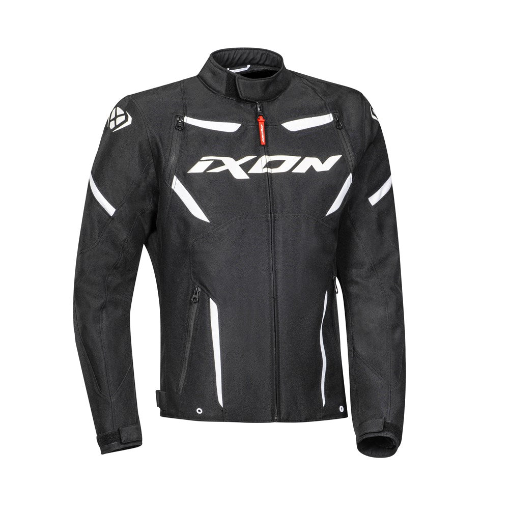 Ixon Striker Jacket - Black/White