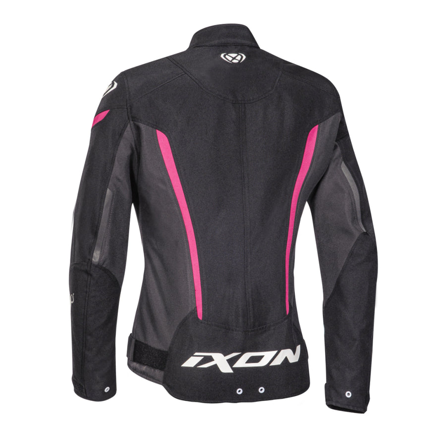 Ixon Striker Kid Lady Jacket - Black/Fuchsia