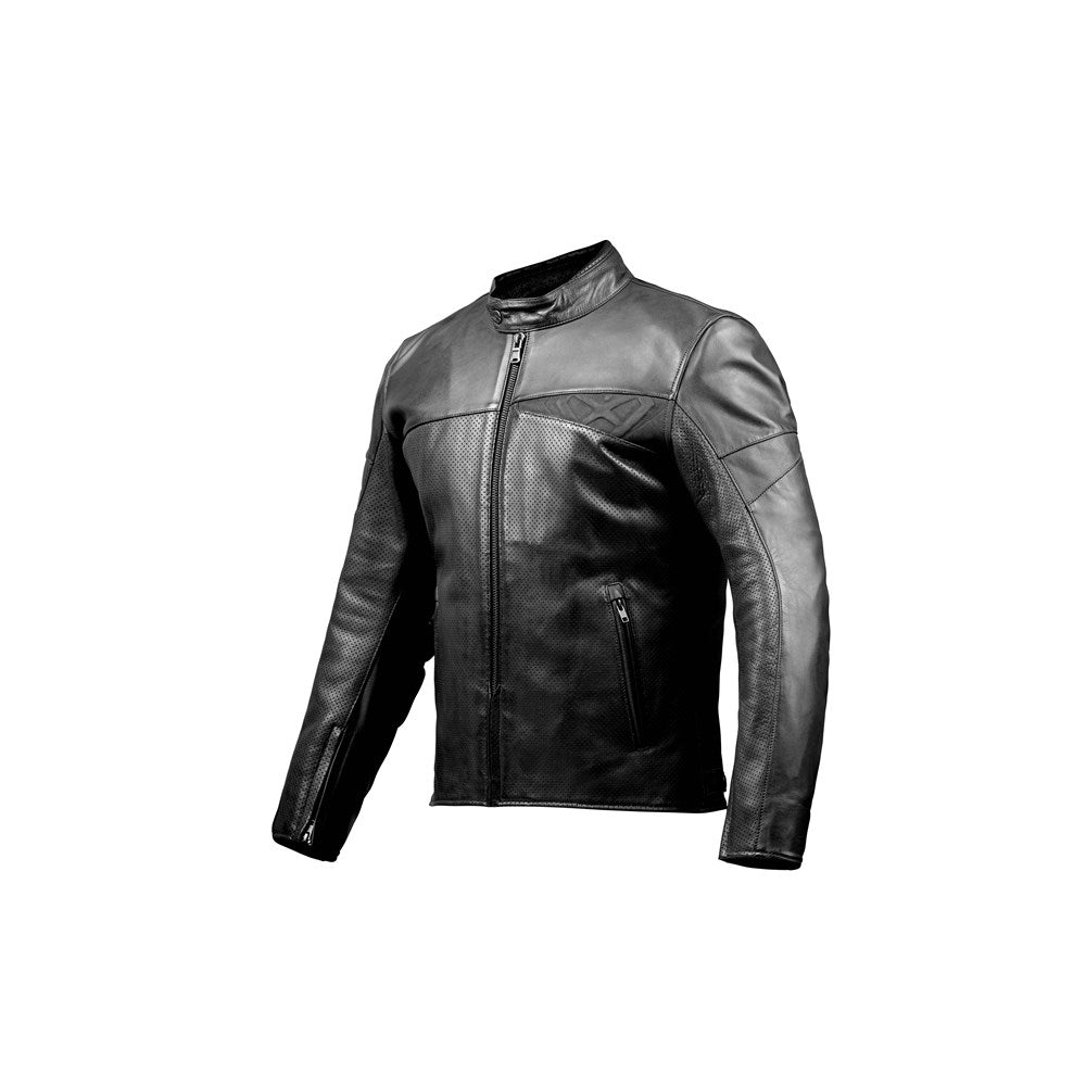 Ixon Cranky Air Leather Jacket - Black