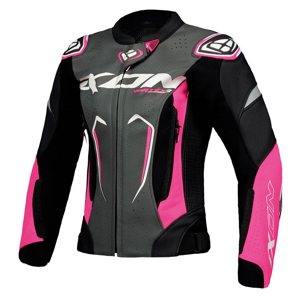 Ixon Vortex 3 Ladies Jacket - Black/Pink/White